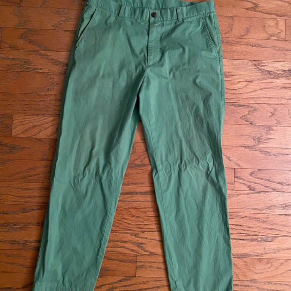 Brooks Brothers Other - Brooks Brothers 346 Green Khakis 35 32